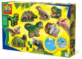 Set creativ mulaj si pictura - Lumea dinozaurilor