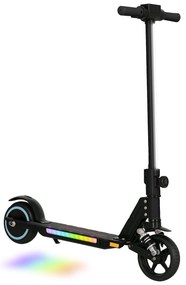 SPORTNOW Trotinetă electrică pentru copii 6-14 ani scooter electric pliabil pentru copii viteză maximă 14 km/h aluminiu negru | Aosom Romania