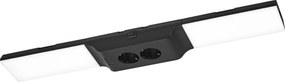 Osram - Lampă LED dimerizabilă pentru montaj sub dulap, cu prize, UNDERCABINET LED/10W/230V, negru