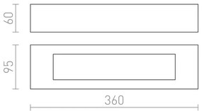 Aplică ROLO 2xE14/40W/230V RED-Design Rendl-R10446