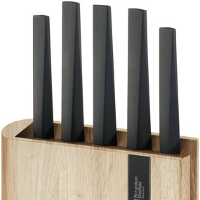 Set de cuțite de bucătărie Amefa din 5 piese însuport EDGE