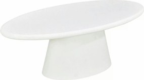 Măsuță cafea MAROCCO, ecru, MDF/microciment, 120x60x40 cm