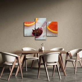 Tablou cu scorțișoară pe linguriță (90x60 cm)