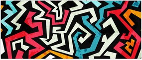 Tablouabstracție grafică (120x50 cm)