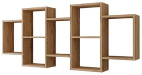 Etajeră de perete TRIO 65x161 cm stejar wotan