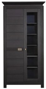 Set Mobila Living Saigon Cantori, Cu Dulap Si Vitrina, 350 Cm