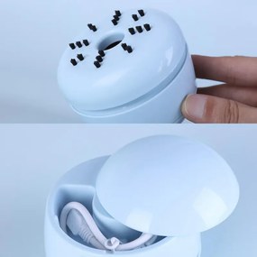 Mini aspirator cu încărcare USB Atractiv, Potrivit pentru praf și firimituri, 8x8 cm, Li-ion 600 mAh, asortat