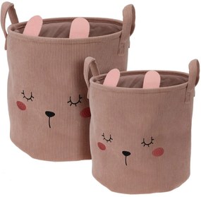Hatu Set de coșuri textile pentru copii Rabbit , 2buc