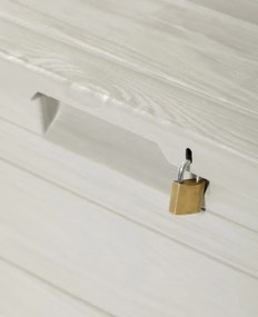 WOODYS Garden cutie de depozitare din plastic 280 L, gri des