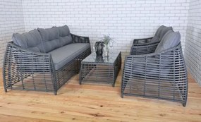 Set de grădină polyrattan OHIO