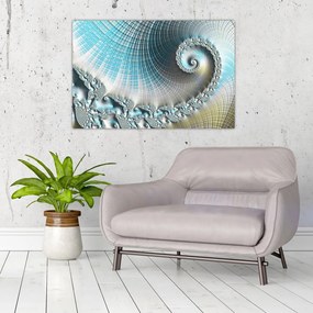 Tablou - Spirale texturate (90x60 cm)