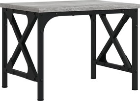 vidaXL Suport imprimantă, gri sonoma, 40x30x31 cm, lemn prelucrat