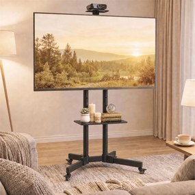 HOMCOM Suport TV LCD/LED de 32-75 Inch, VESA 400x600mm | Aosom Romania