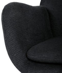 Fotoliu balansoar BK2, negru