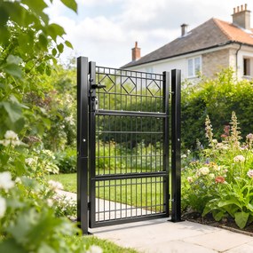 Outsunny Poartă mică pentru acces pietonal | Aosom Romania