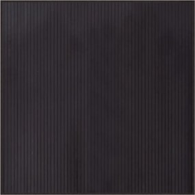 vidaXL Covor pătrat, maro închis, 100x100 cm, bambus