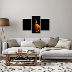 Tablou - Statuia lui Buddha de aur (90x60 cm)