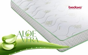 Saltea Aloe Vera  Confort 14+3 Memory Free Air, 180x200 cm, Ortopedica, Hipoalergenica