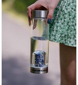 TEMPO-KONDELA CRYSTAL, flacon de sticlă cu cianit, 500 ml