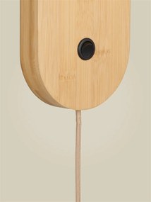 Aplica de perete din bambus natur Java