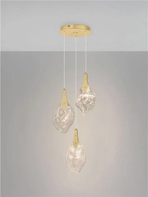 Lustra LED suspendata design decorativ BELLINA D-30,5cm