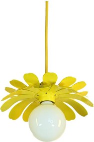 Bohemia-Design - Lustru suspendat pe cablu 1xE27/60W/230V galben