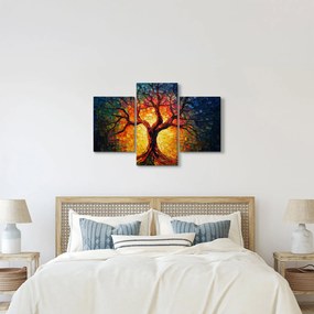 Tablou - Arborele vieții în mozaic (90x60 cm)
