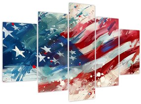 Tablou - Steagul SUA (150x105 cm)