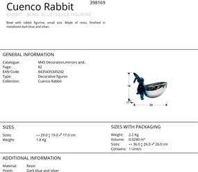 Figurina decorativa Cuenco Rabbit