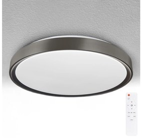 Brilagi-LED Corp de iluminat cu reglare a intensității FANCIA LED/48W/230V 3000-6500K Ø 39 cm argintiu + telecomandă