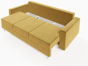 Canapea extensibilă Kineton (galben). 1007751