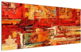 Tablou cu pictură pe pereți (120x50 cm)