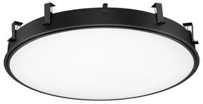 Plafoniera LED incastrabila reglabila PERFECT 100cm negru 3000K Dimmable