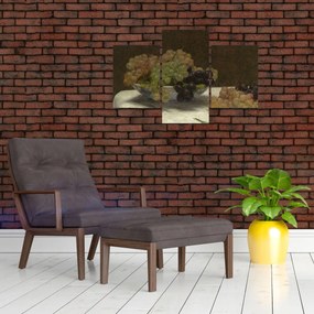 Tablou - Henri Fantin-Latour, Still Life with Grapes and a Carnation, reproducere (90x60 cm)