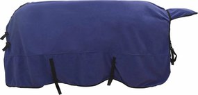 vidaXL Pătură pentru cai Albastru marin 125 cm Poliester