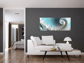 Tablou - Spirale texturate (120x50 cm)