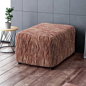 Huse bielastice UNIVERSO NOU dungi maro taburet (40 x 40 x 40 cm)