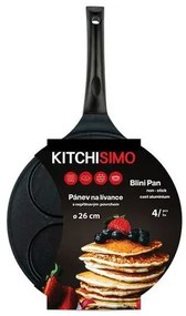 Tigaie pentru clătite Kitchisimo NERO, 26 cm