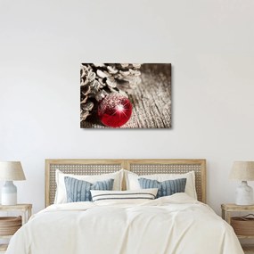 Tablou - Decorațiuni de Crăciun (70x50 cm)