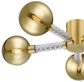 Lustră aplicată Zuma Line C0583-05C-2GHF MIDA 5xG9/6W/230V alamă