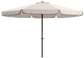 Umbrela de soare 3 x 2,40 m,sistem cu manivela Bej