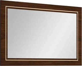 Oglindă lemn masiv nuc Devon 135x85cm Lucios