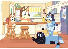 Bluey Kitchen Puzzle Clementoni cu 104 piese