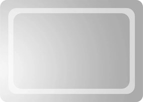 vidaXL Oglinda de baie cu LED, 50x70 cm