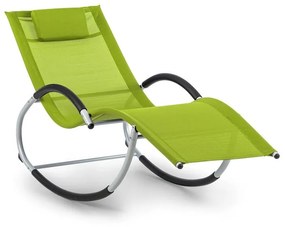 Westwood, canapea tip leagăn, ergonomică, din aluminiu, verde