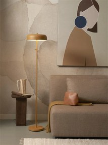Lampadar/Lampa de podea din metal Porto mustar