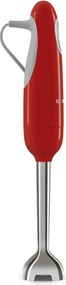 Blender manual Smeg HBF11RDEU, 700 W, 14850 rpm, Functie Turbo, Maner antiderapant, Rosu