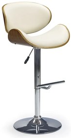 Scaun de bar H44 nuc crem