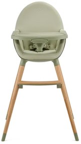 KINDERKRAFT - Scaun de masă pentru copii 2în1 FINI2 fag/verde
