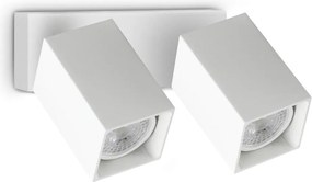 Aplica de perete DYNAMITE AP2 SQUARE BIANCO